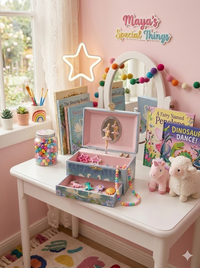 Music Jewel Box Dome w/ paper mirror Swan Lake - Belta Brands