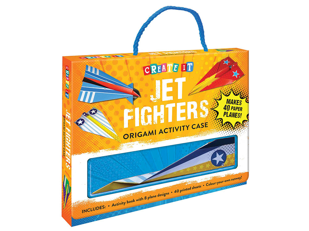 Jet Fighter Origami Activity Case