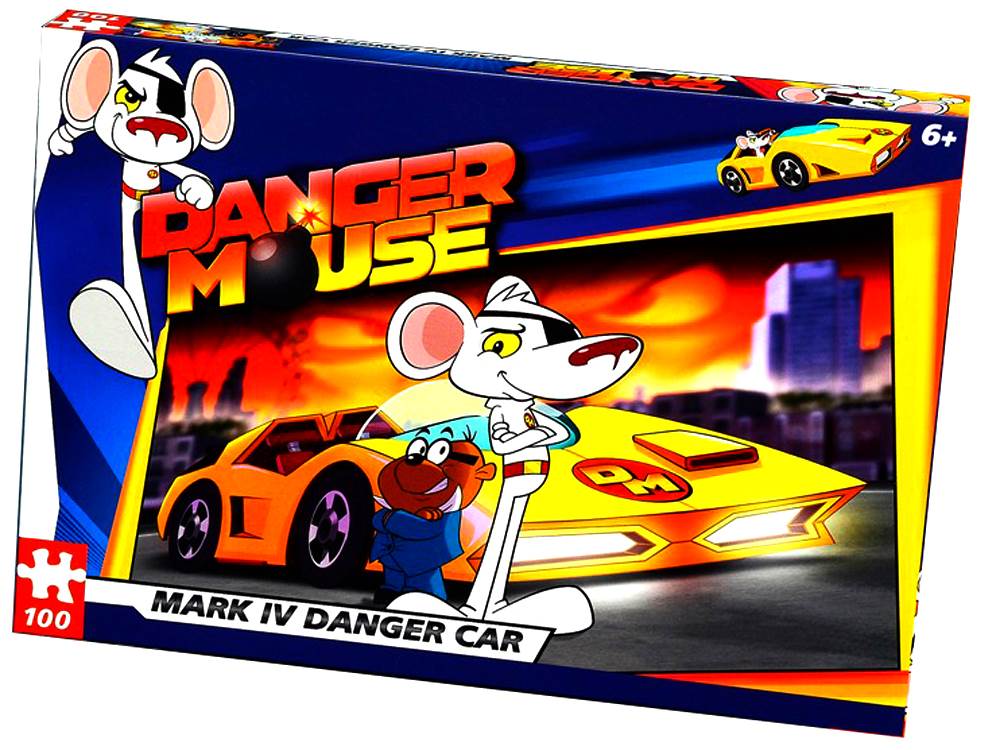 Danger Mouse Mark IV Danger Car 100pcs Puzzle