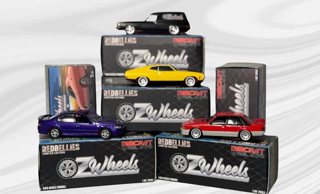 Oz Wheels Redbellies 1:64 scale asstd models - All Brands