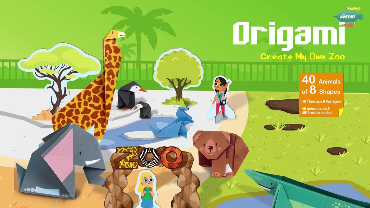 Origami 'create My Own Zoo'