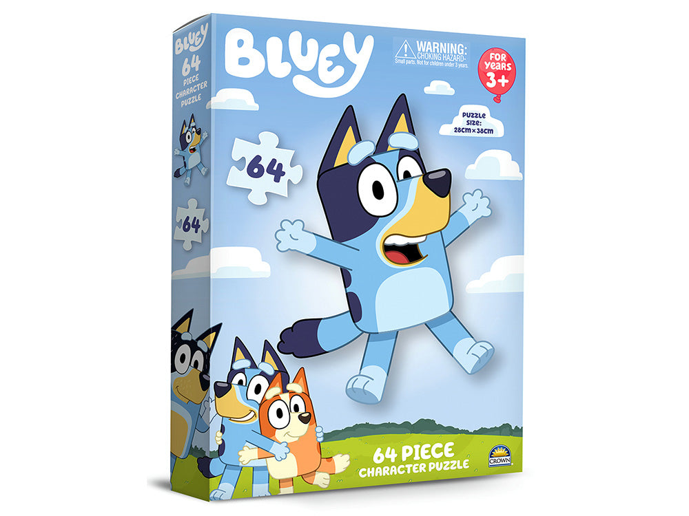 Bluey Character Puzzle 64pcs - Crown