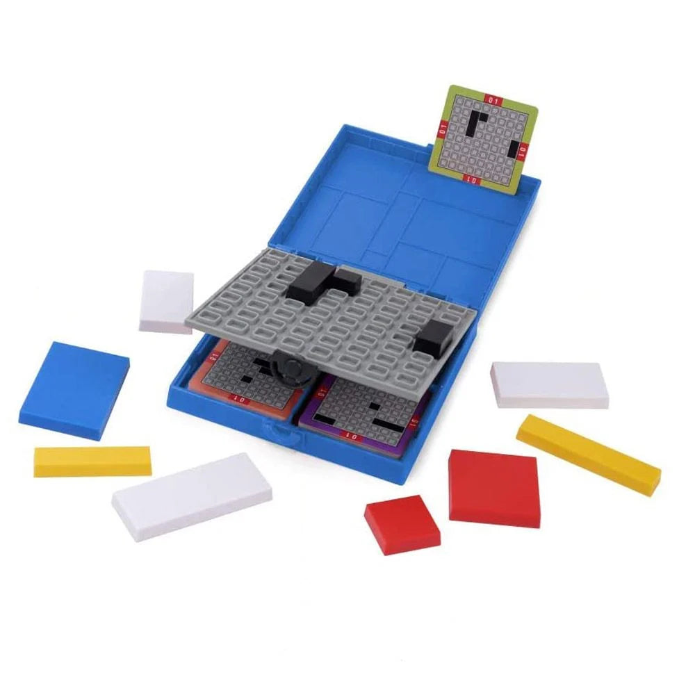 Mondrian Blocks Blue Smart Egg - Divisable by Zero