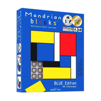 Mondrian Blocks Blue Smart Egg - Divisable by Zero