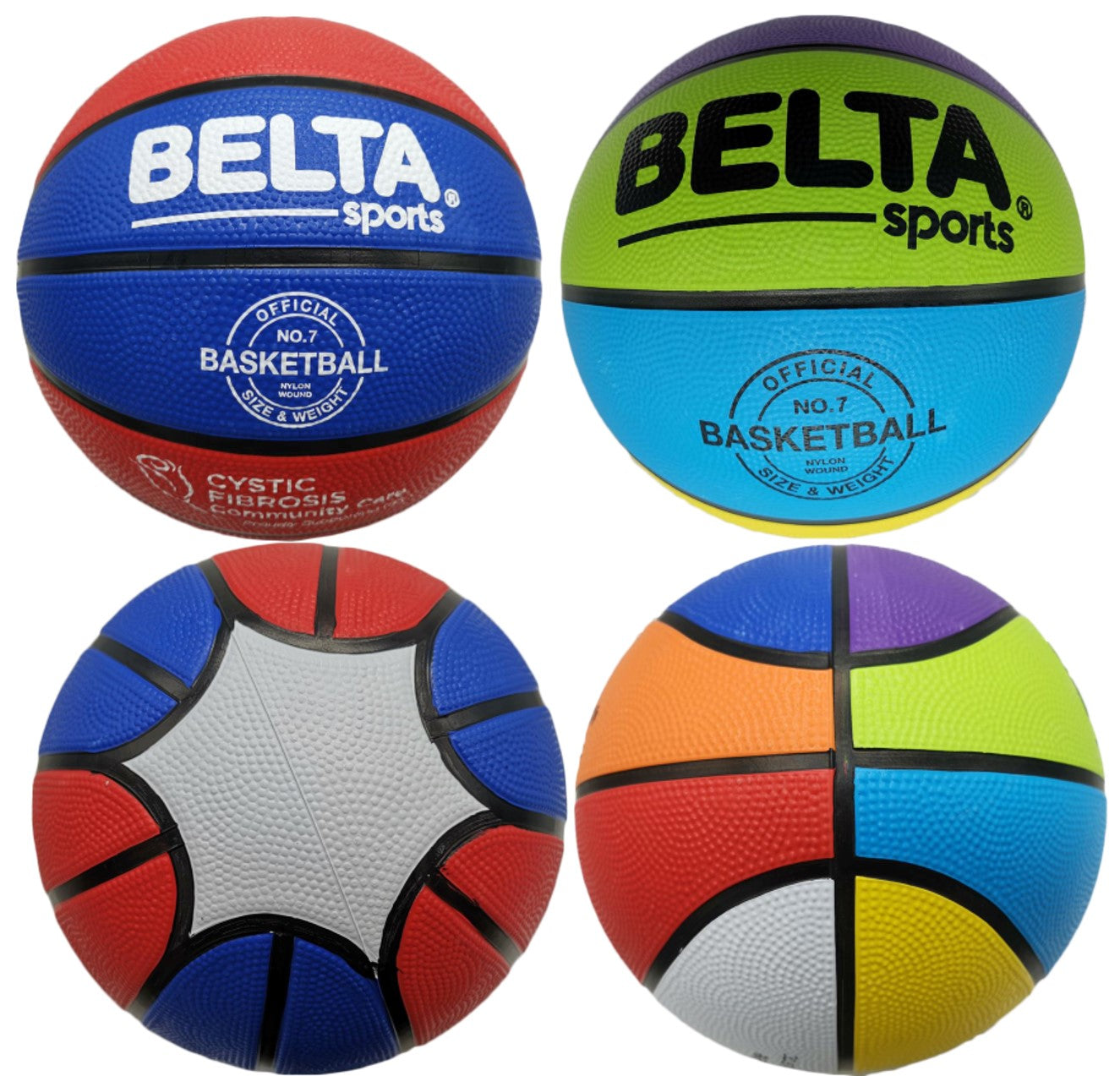 Basketball Size 7 Textured Rubber - Belta