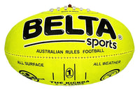 Footy AFL Synthetic Textured Rubber Size 1 Midi Yellow  - Belta