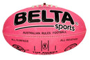 Footy AFL Synthetic Textured Rubber Fluro Pink Size 1 - Belta Brands