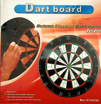 Dart Board Deluxe w/ 2 Sets of Darts - Belta