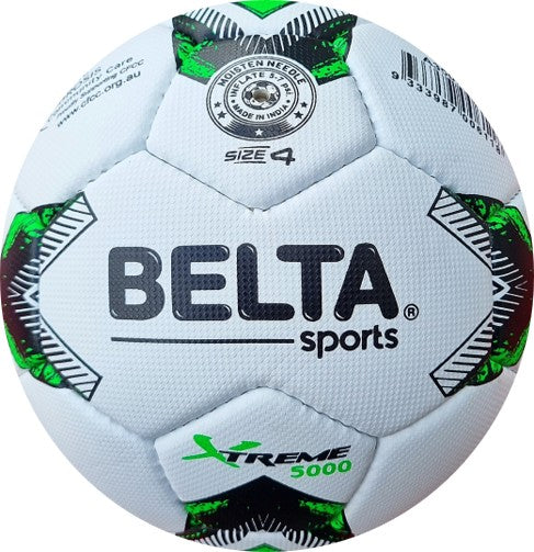 Soccer Ball Extreme 5000 Hand Stiched size 4 - Belta Brands
