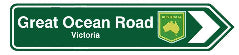 Magnet Great Ocean Road Sign 120 X 30mm - Belta Brands