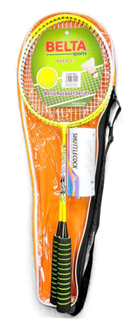 Badminton set w/ 2 Racquets & 3 Shuttlecocks - Belta Brands