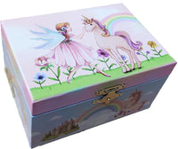 Music Jewel Box Rectangle Fairy Unicorn - Belta Brands