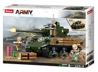 WW2 M4A3 Sherman Medium Tank - Sluban