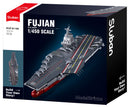 Model Bricks Aircraft Carrier Fujian 1/450 Scale 1312pcs - Sluban