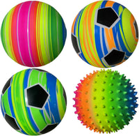 Ball PVC 6 inch 4 asst Designs 125gms - Belta Brands