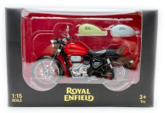 Die-Cast Royal Enfield Classic Motorcycle - Centy