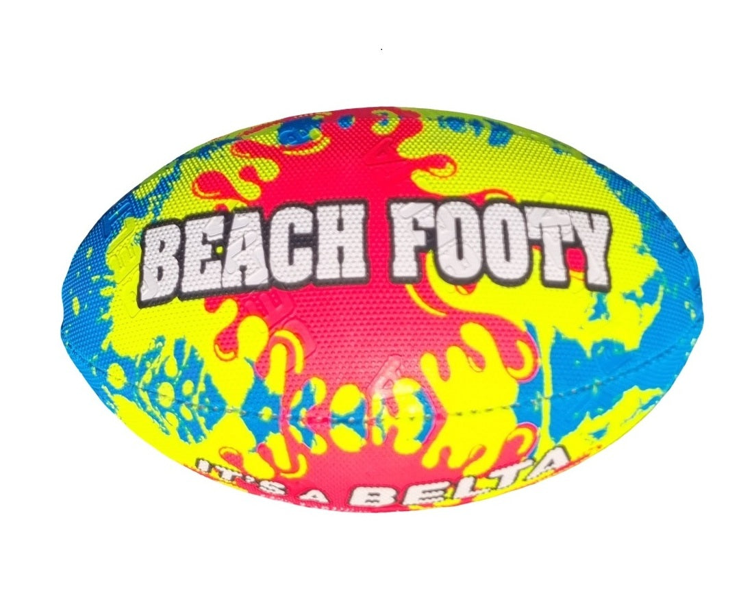 Beach Footy Fluro Midi Textured Rubber - Belta Brands