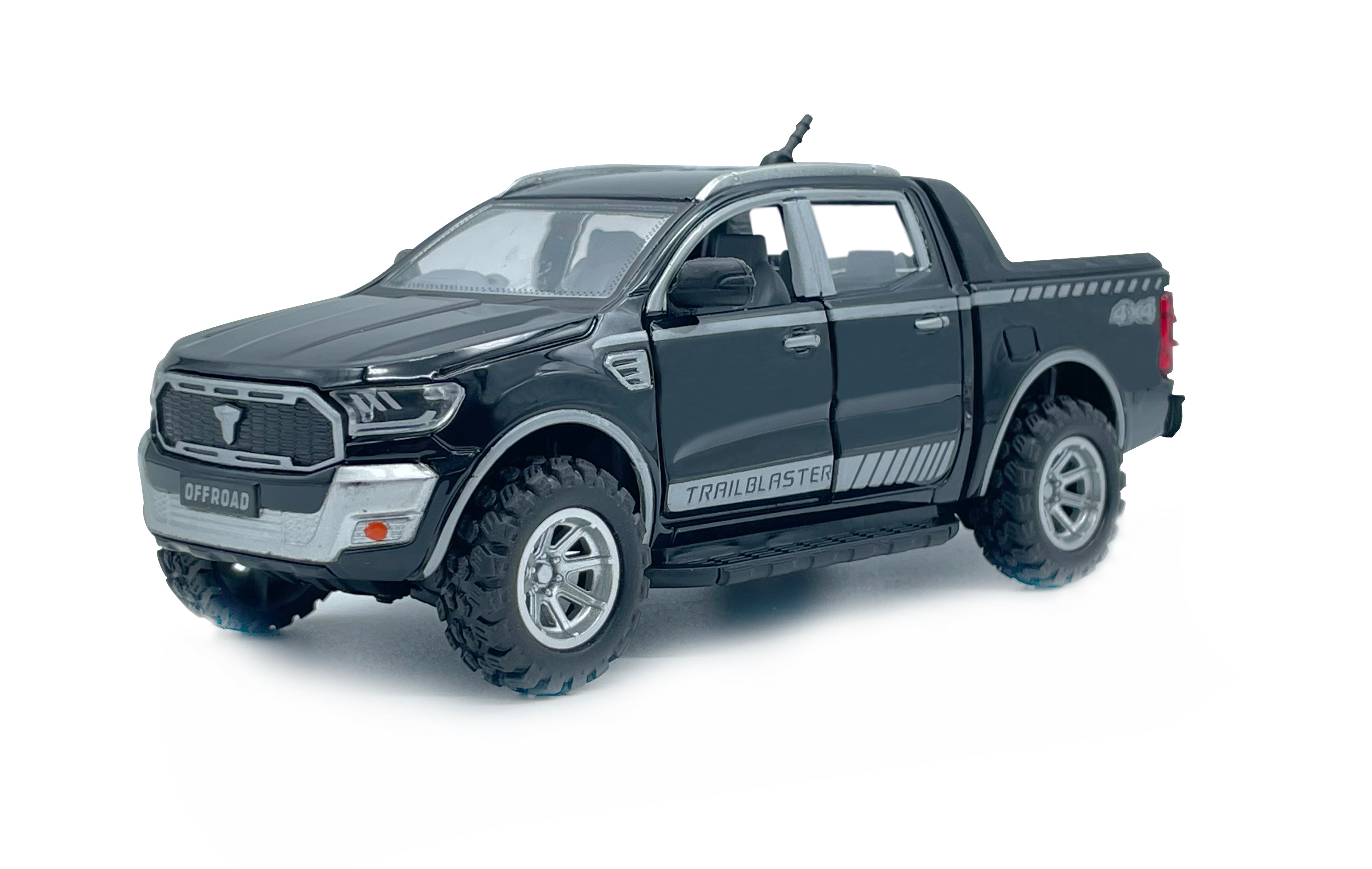 Trailblaster Ute Pull Back Black 1:32 Scale - Belta