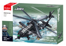 ARMY WZ-10S Attack Helicopter 419pcs - Sluban