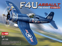 F4U Assult plane Click Quick Build No Glue Required - Belta Brands