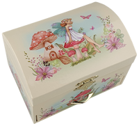 Music Jewel Box Dome Fairy Butterflies - Belta Brands