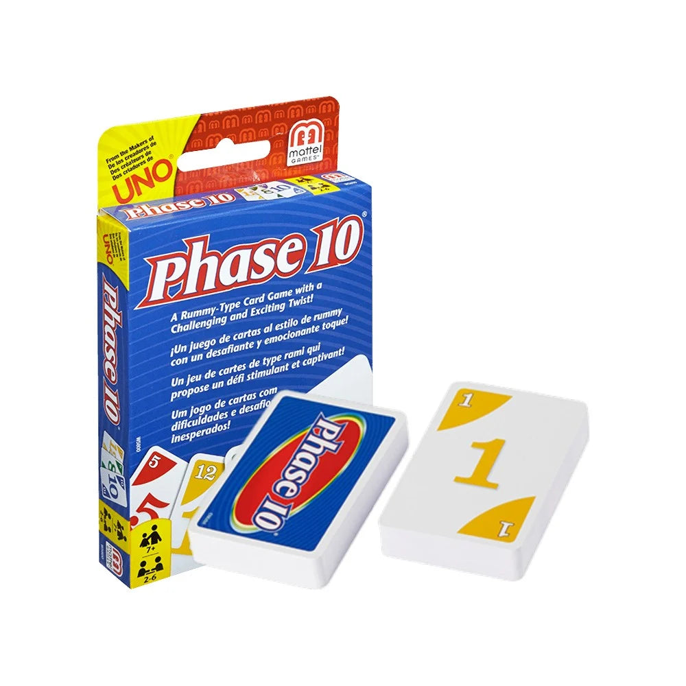 Phase 10 Card game Mattel - All Brands