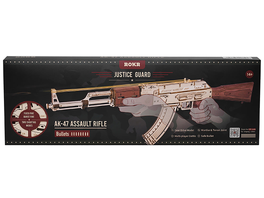 DIY Wooden AK-47 Assault Rifle - ROKR