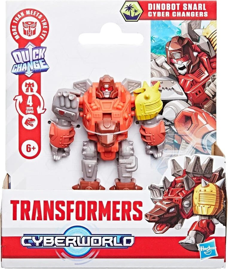 Transformers Cyberchangers Dinobot Snarl - Hasbro