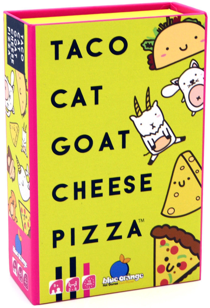 Taco Cat Goat Cheese Pizza card game - Blue Orange