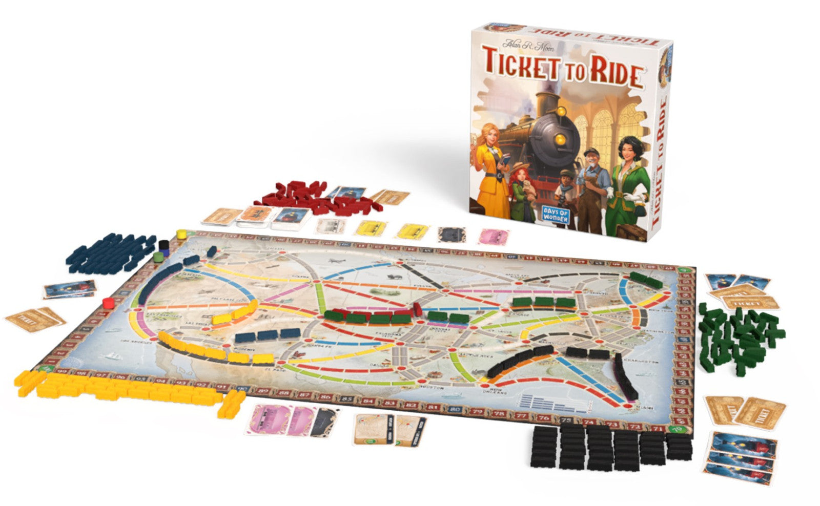 Ticket to Ride USA version - Days of Wonder