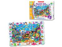 Find It 123 50pc Puzzle & Game in One - Lets Play Games