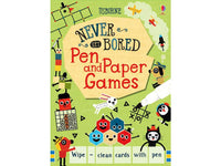 Never Get Bored Pen Paper Game - Usbourne