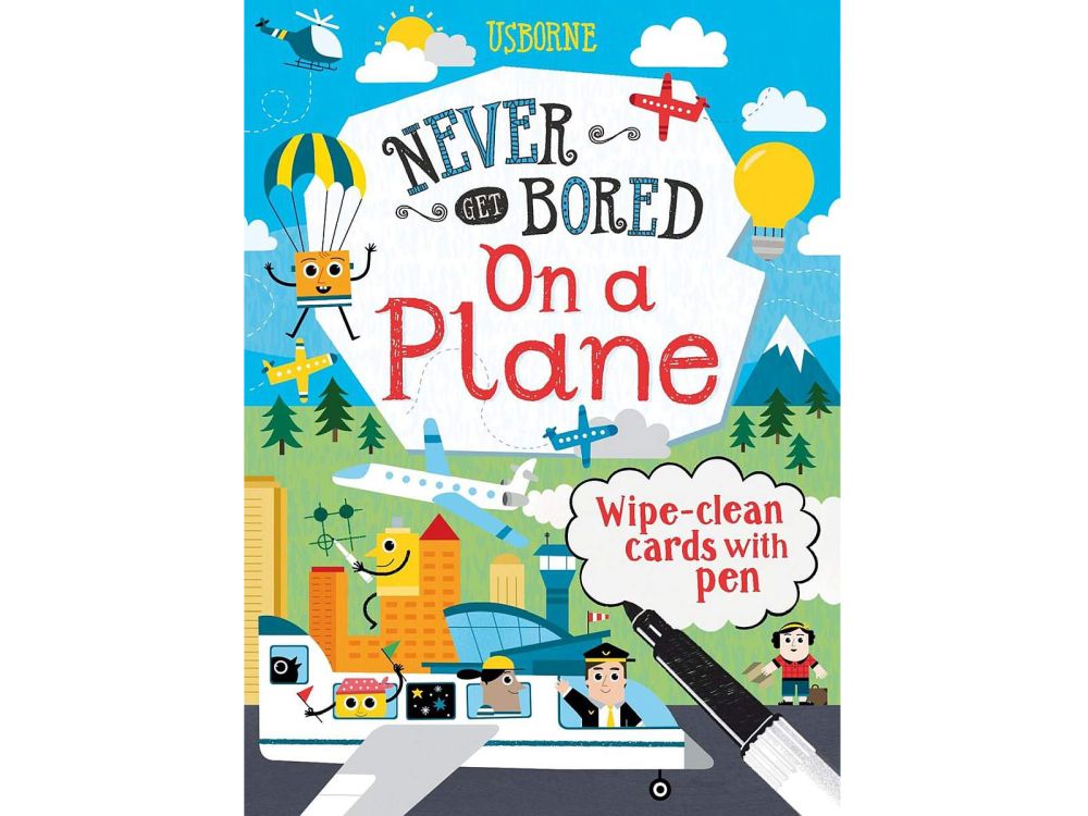 Never Get Bored On a Plane - Usbourne