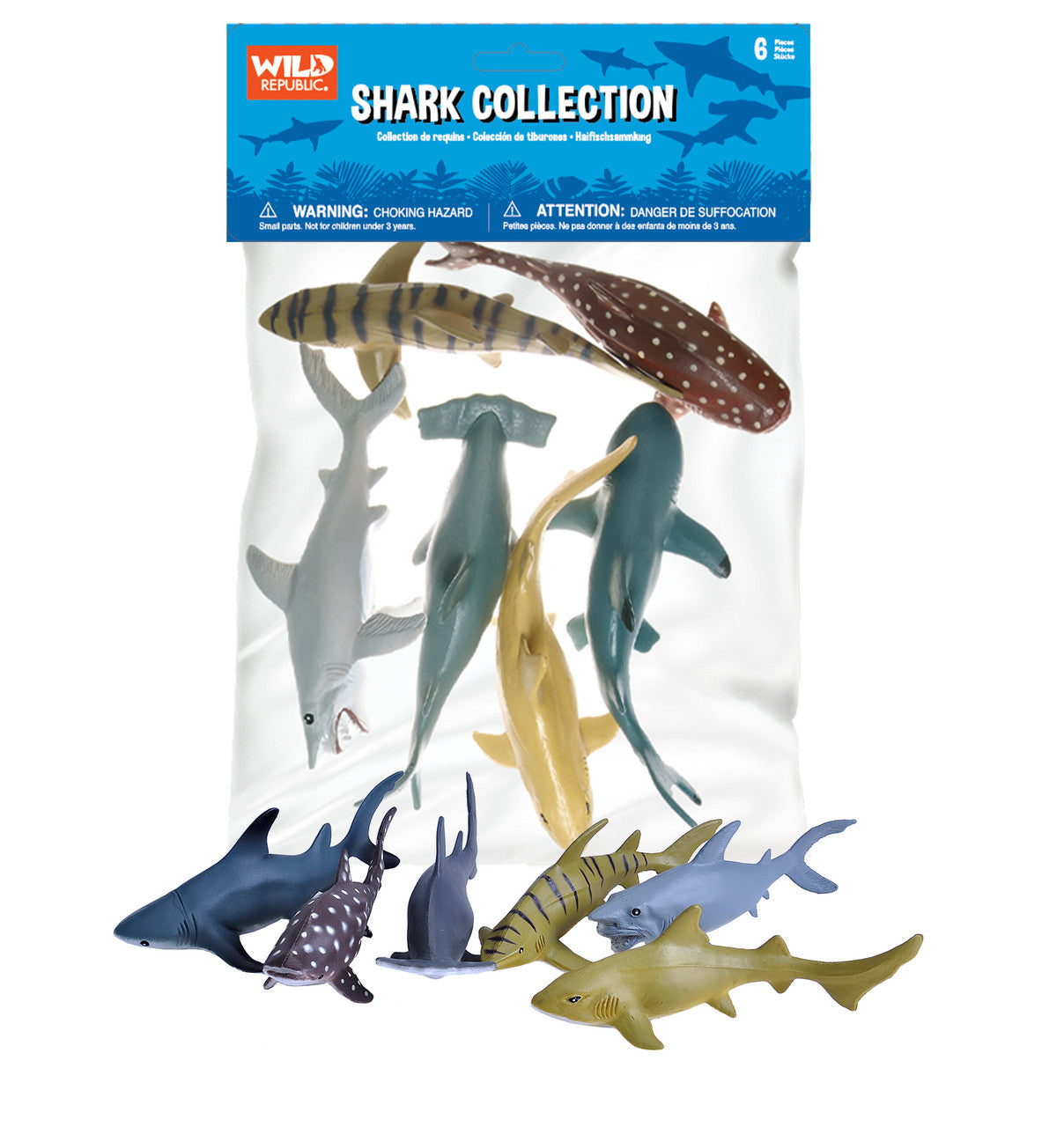 Wild Republic Shark Collection