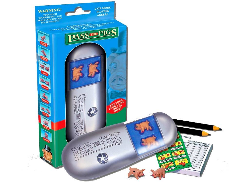 Pass The Pigs Travel Version - Winning Moves